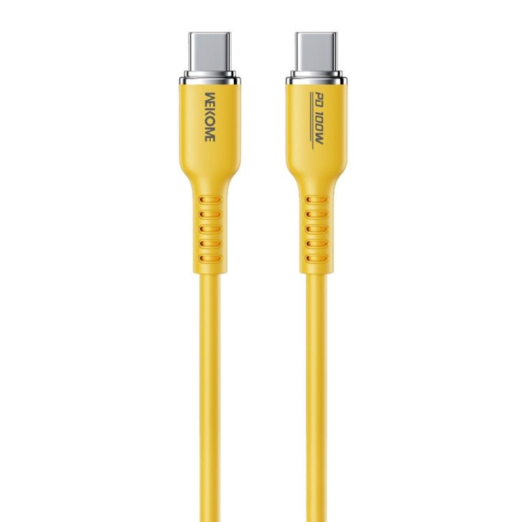 WK WDC - 11 100W USB - C/Type - C to USB - C/Type - C Silicone Data Cable, Length: 1.2m, WDC - 11 - ORIWHIZ