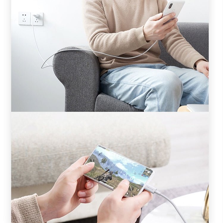 WK WDC - 117 3A Micro USB Fast Charging Charging Cable, Length: 1.2m, Micro - ORIWHIZ