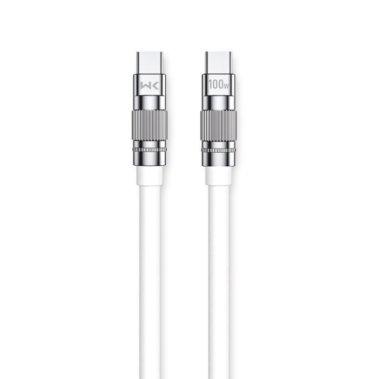 WK WDC - 188 Qjie Series 100W USB - C/Type - C to USB - C/Type - C Fast Charge Data Cable, Length: 1m, USB - C/Type - C to USB - C/Type - C - ORIWHIZ