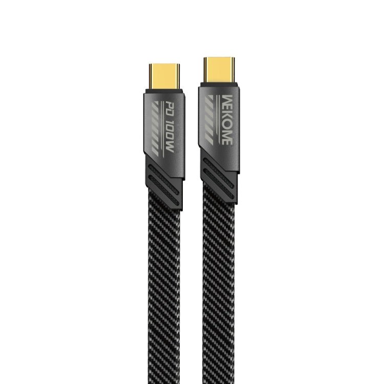 WK WDC - 192 Mech Series 100W USB - C/Type - C to USB - C/Type - C Fast Charge Data Cable, Length: 1m, USB - C/Type - C to USB - C/Type - C - ORIWHIZ