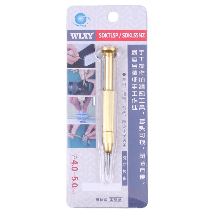 WLXY WL800 Cross Tip Copper Handle Repair Screwdriver, 4mm Batch Diameter, WL800 - ORIWHIZ