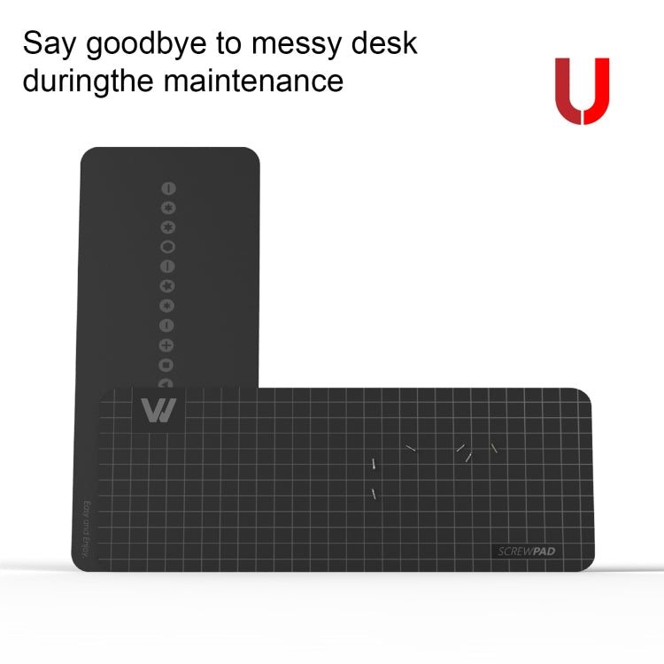 Wowstick Wowpad Magnetic Screw Pad Screw Position Memory Plate Mat, Magnetic Screw Pad - ORIWHIZ