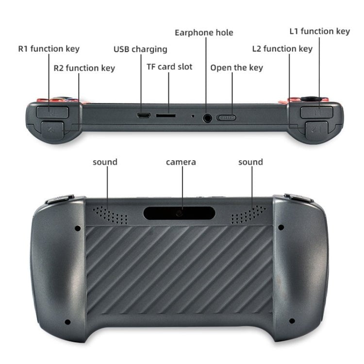 X19 Plus 5.1 inch Screen Handheld Game Console 8G Memory Support TF Card Expansion & AV Output, X19 Plus / Red+Yellow, X19 Plus / Red, X19 Plus / Red+Blue - ORIWHIZPocket ConsolePocket Console & AccessoriesToys & Hobbies