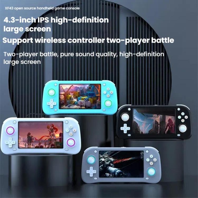 XF43 Retro Handheld Game Console Open Source 4.3 Inch Large Screen Gaming Video Players Console, 64G, 128G - ORIWHIZPocket ConsolePocket Console & AccessoriesToys & Hobbies