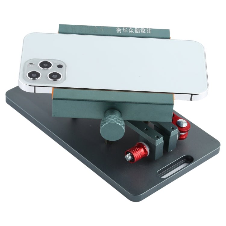 XHZC - 125 360 Degrees Rotating Multifunction PCB Fixture Mainboard Repair Holder + 4 in 1 Metal Crowbar Set, PCB Fixture+Crowbar - ORIWHIZ