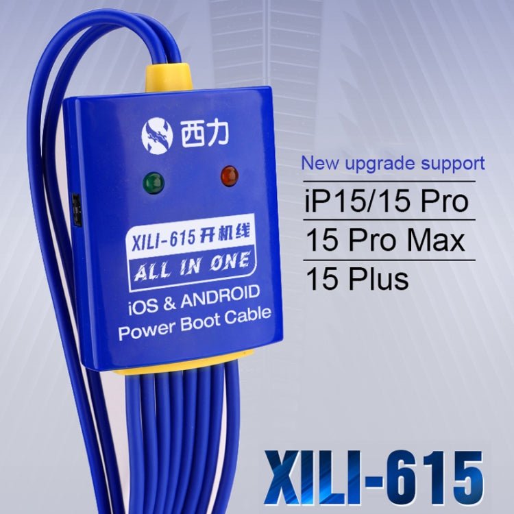 XILI 615 iBoot Power Supply On/Off Boot Line for iPhone 6 Plus - 15 Pro Max / Android, XILI 615 - ORIWHIZ