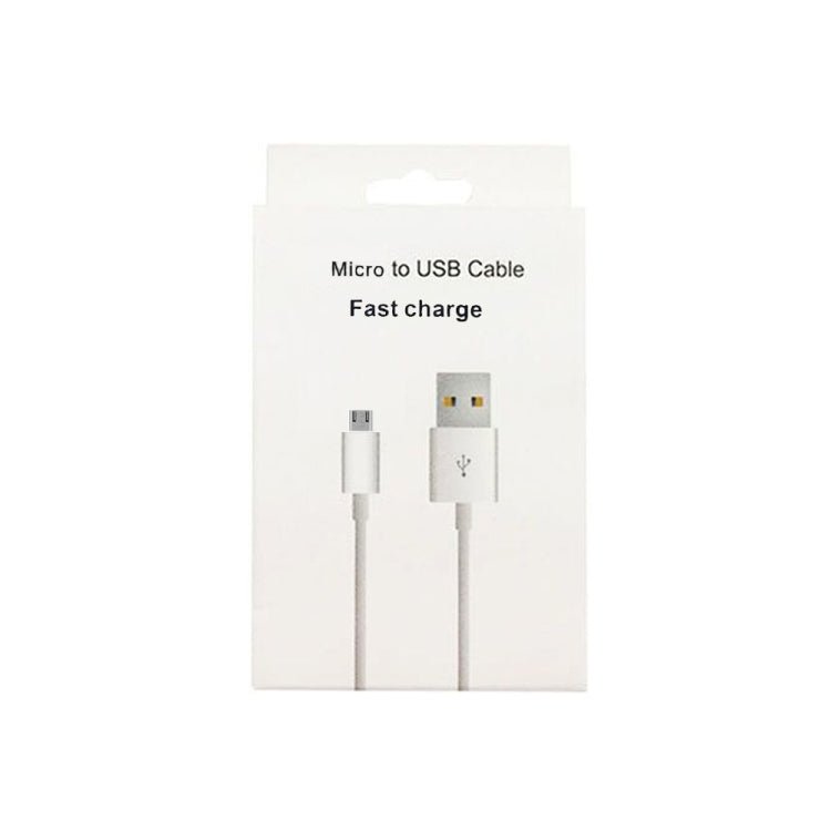 XJ - 023 2 PCS USB Male to Micro USB Male Interface Charge Cable, Length: 1m, Micro USB - ORIWHIZ