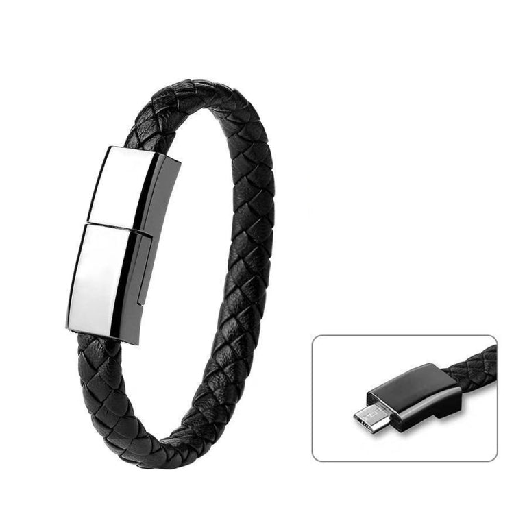XJ - 26 2.4A USB to Micro USB Creative Bracelet Data Cable, Cable Length: 22.5cm, XJ - 26 Micro USB, 22.5cm Micro USB - ORIWHIZ