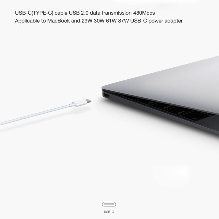 XJ - 47 3A USB - C / Type - C to USB - C / Type - C Fast Charging Data Cable, Length: 1m - ORIWHIZ
