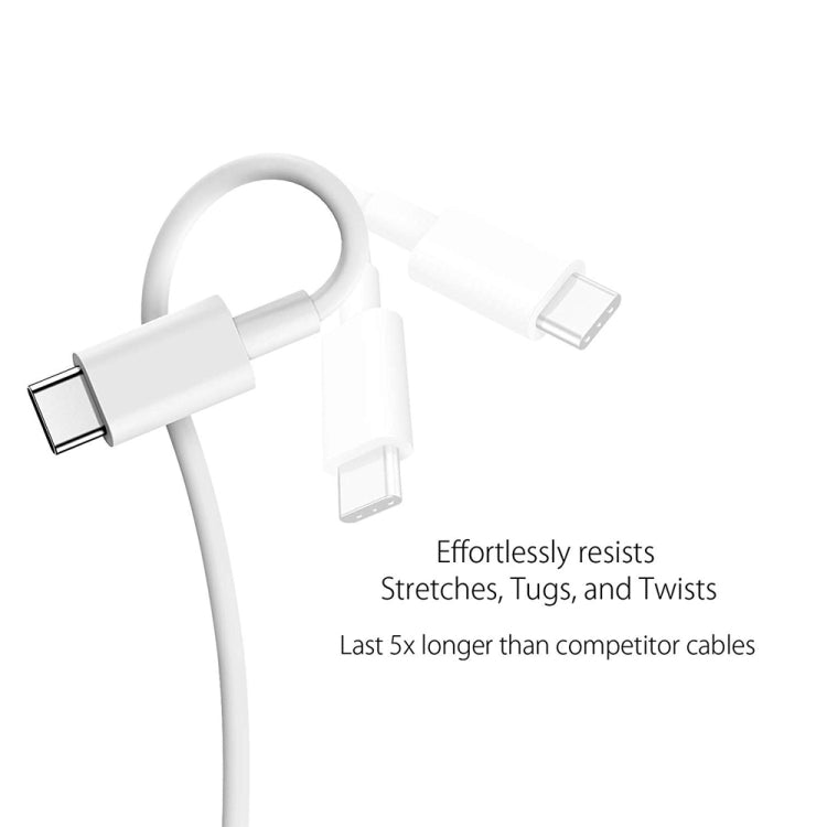 XJ - 47 3A USB - C / Type - C to USB - C / Type - C Fast Charging Data Cable, Length: 1m - ORIWHIZ