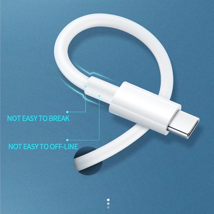 XJ - 50 PD 120W 5A USB - C / Type - C to USB - C / Type - C Fast Charging Data Cable, Cable Length: 1m, 1m - ORIWHIZ