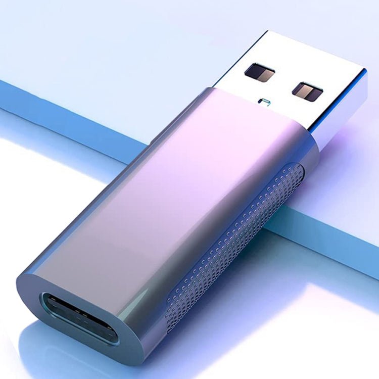 XQ - ZH011 USB 3.0 Male to USB - C / Type - C Female OTG Zinc Alloy Adapter, XQ - ZH011 - ORIWHIZ