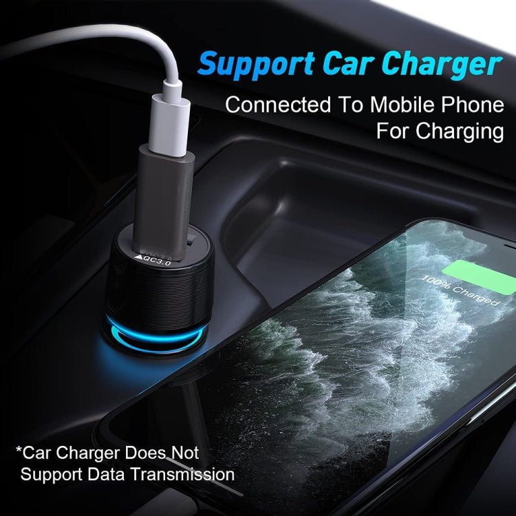 XQ - ZH011 USB 3.0 Male to USB - C / Type - C Female OTG Zinc Alloy Adapter, XQ - ZH011 - ORIWHIZ