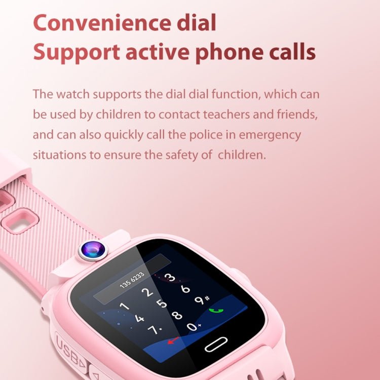 Y36 1.44 - inch 4G Video Call Waterproof Smart Children Phone Watch with SOS Function - ORIWHIZ