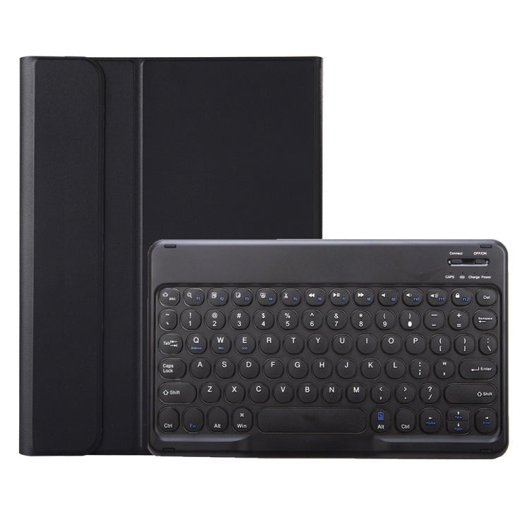 YA11B 2021 Detachable Lambskin Texture Round Keycap Bluetooth Keyboard Leather Case with Pen Slot & Stand, For iPad Pro 11 2021 / Air4 / Air5 / Pro 11 - ORIWHIZApple AccessoriesiPad KeyboardiPad Keyboard For iPad Pro