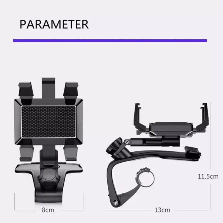 YB001 360 Degree Rotation Car Dashboard Phone Holder, YB001 - ORIWHIZ