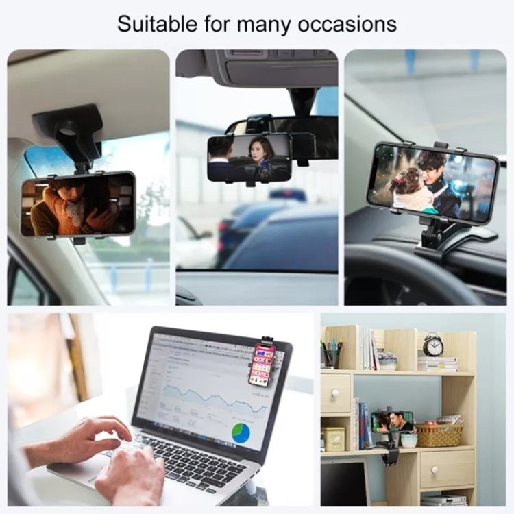 YB20 - 3 Multifunction Car Phone Holder Universal Smartphone Stands, YB20 - 3 - ORIWHIZ