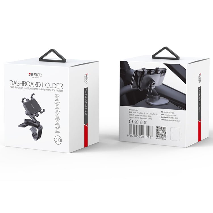 Yesido C101 Car Multifunctional Dashboard Mobile Phone Holder, C101 - ORIWHIZ