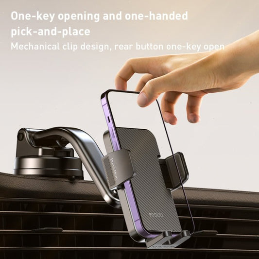 Yesido C172 Suction Cup Type Bending Arm Car Phone Holder, C172 - ORIWHIZ