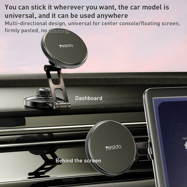 Yesido C199 Telescopic Adjustable Car Magsafe Magnetic Holder, C199 - ORIWHIZ