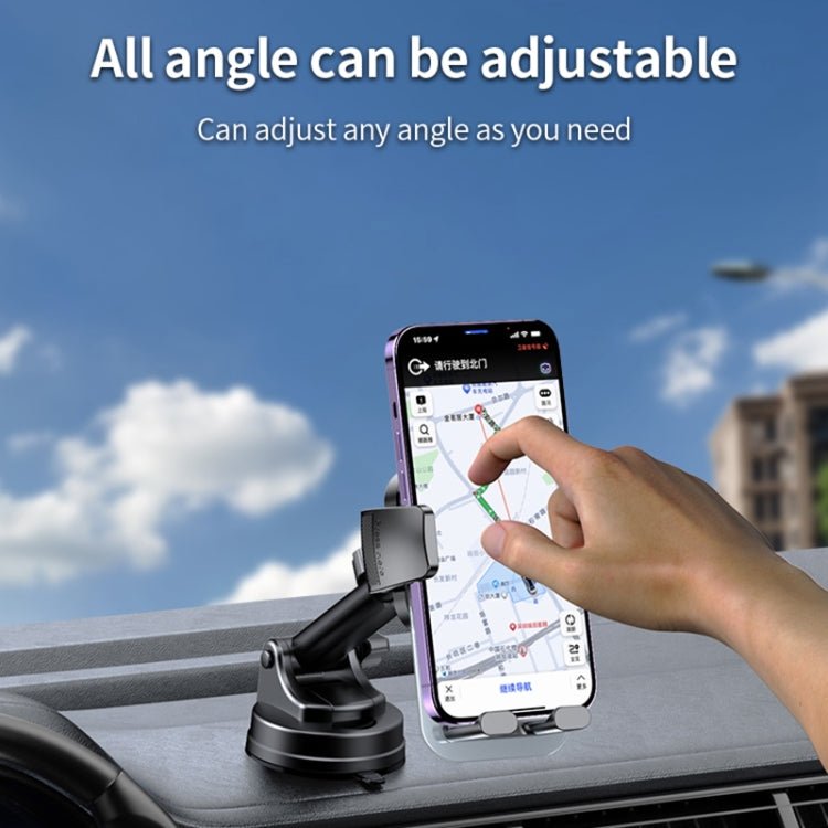 Yesido C261 Suction Cup Type Telescopic Car Phone Holder, C261 - ORIWHIZ
