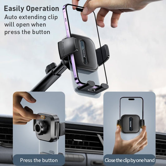 Yesido C261 Suction Cup Type Telescopic Car Phone Holder, C261 - ORIWHIZ