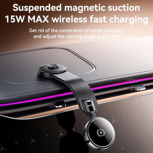 Yesido C316 15W Magsafe Magnetic Car Wireless Charger, C316 - ORIWHIZ