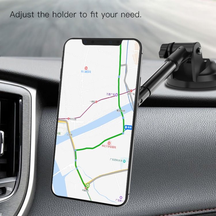 Yesido C41 Car Windshield Telescopic Suction Cup Magnetic Phone Holder, C41 - ORIWHIZ
