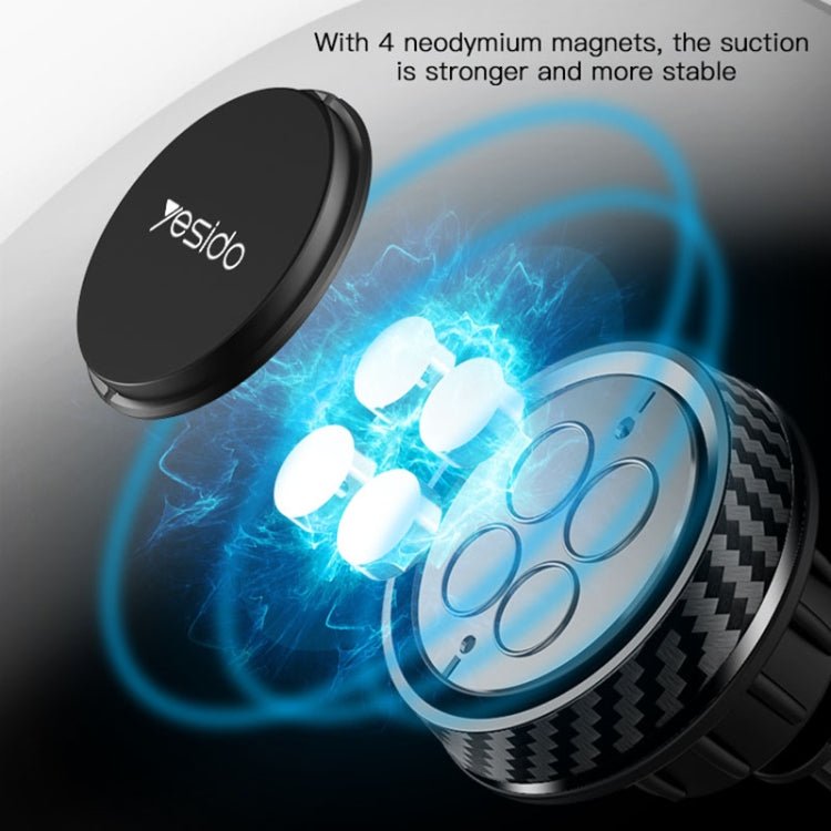 Yesido C67 Car Dashboard Magnetic Suction Phone Holder, C67 - ORIWHIZ
