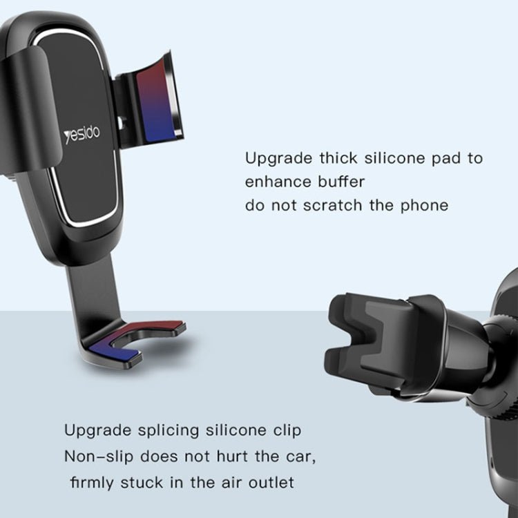 Yesido C71 Car Air Vent Rotatable Phone Holder, C71 - ORIWHIZ