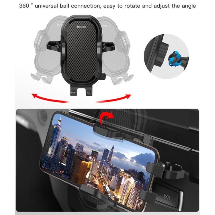 Yesido C84 360 Degree Rotating CD Port Car Phone Holder, C84 - ORIWHIZ