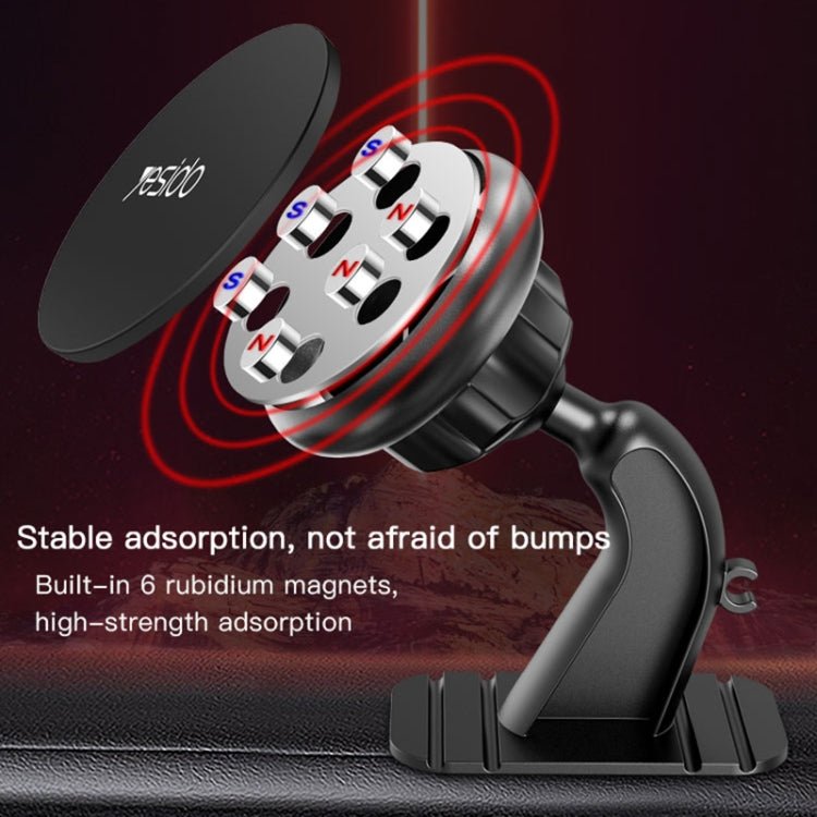 Yesido C91 Car Center Console Paste Magsafe Magnetic Phone Tablet Holder, C91 - ORIWHIZ