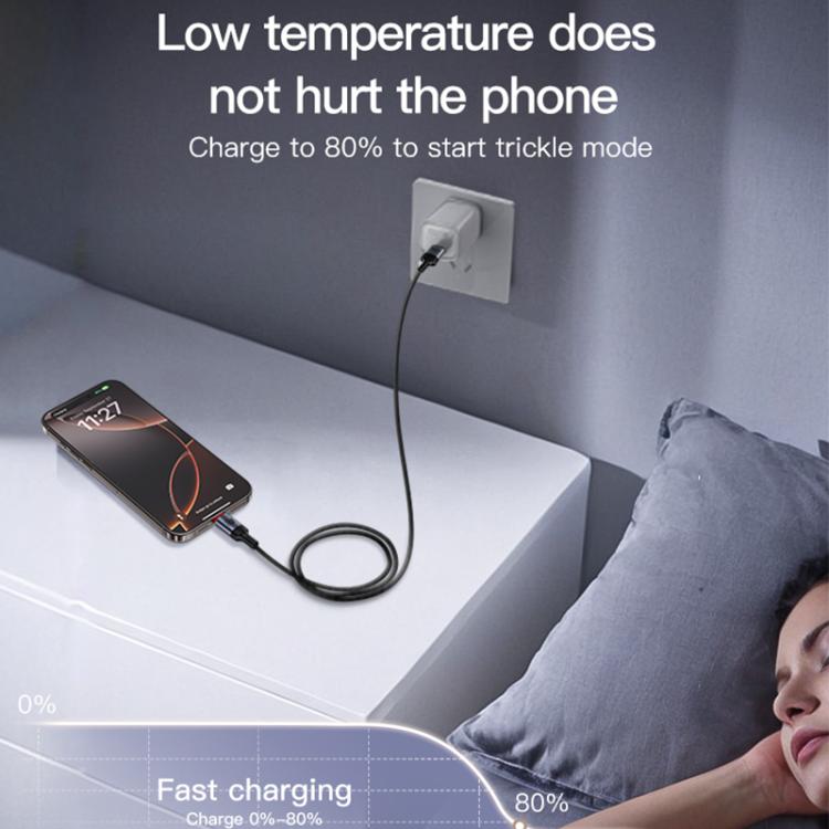 Yesido CA130C 18W 3A USB to USB - C / Type - C Charging Data Cable, Length: 2m, CA130C - ORIWHIZ