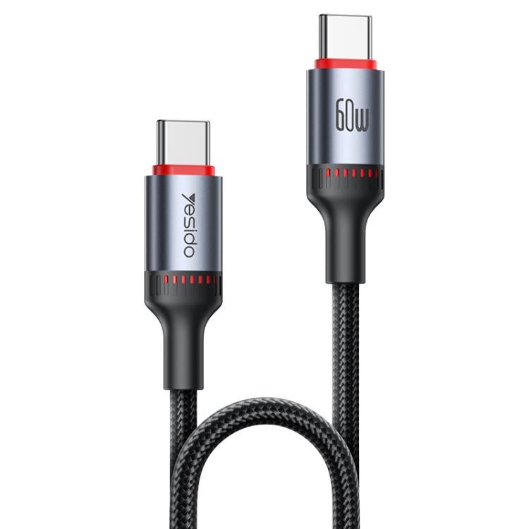 Yesido CA181 PD60W 3A USB - C / Type - C to USB - C / Type - C Charging Data Cable, Length: 1.2m, CA181 - ORIWHIZ