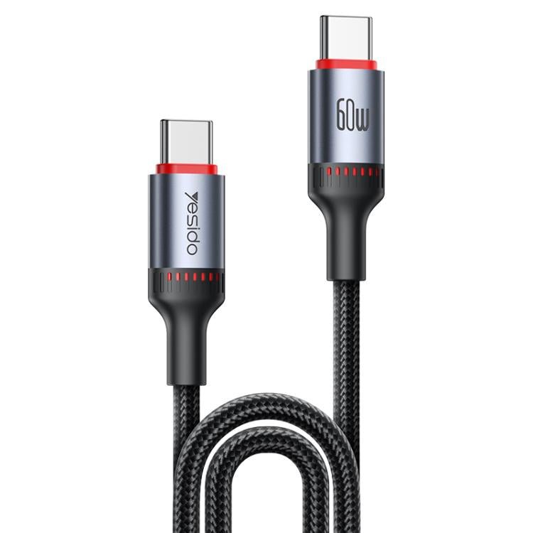 Yesido CA183 PD60W 3A USB - C / Type - C to USB - C / Type - C Charging Data Cable, Length: 2m, CA183 - ORIWHIZ