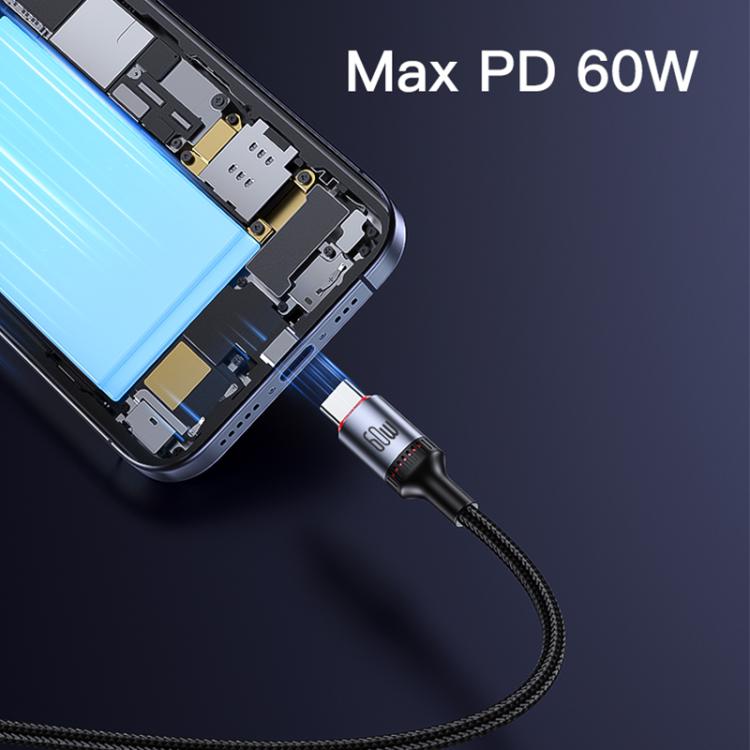 Yesido CA183 PD60W 3A USB - C / Type - C to USB - C / Type - C Charging Data Cable, Length: 2m, CA183 - ORIWHIZ
