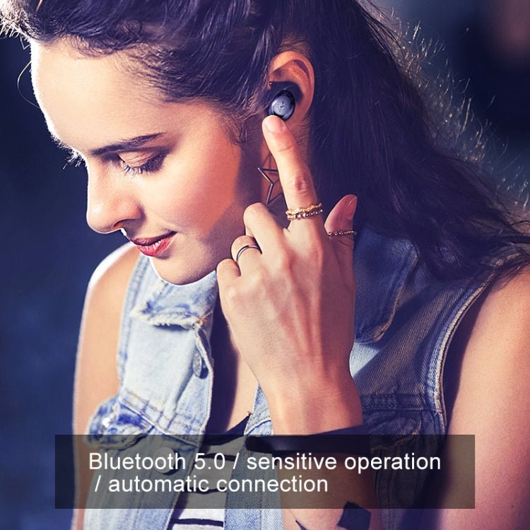 ZEALOT H19 TWS Bluetooth 5.0 Touch Wireless Bluetooth Earphone with Magnetic Charging Box, Support HD Call & Bluetooth Automatic Connection, H19 - ORIWHIZ