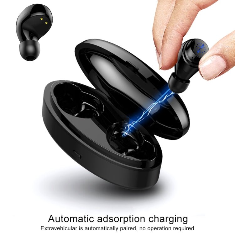 ZEALOT H19 TWS Bluetooth 5.0 Touch Wireless Bluetooth Earphone with Magnetic Charging Box, Support HD Call & Bluetooth Automatic Connection, H19 - ORIWHIZ