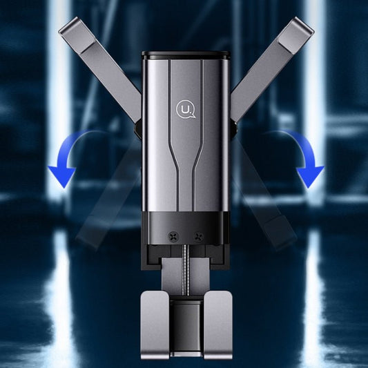 ZJ058 Car Fully Automatic Hidden Double - arm Air Outlet Gravity Bracket, ZJ058 - ORIWHIZ