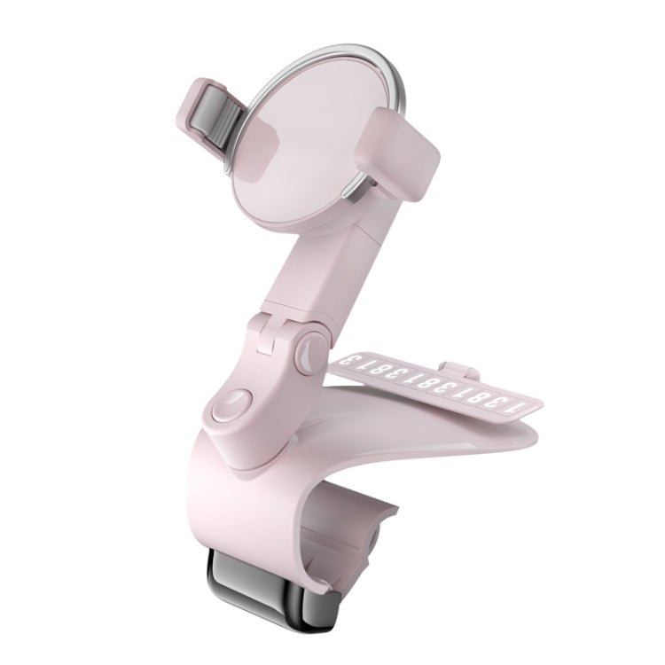 ZJ088 Car Mobile Phone Bracket Car Central Control Instrument Panel Rearview Mirror Multifunctional AR Navigation Bracket, Black, Pink, Green - ORIWHIZ