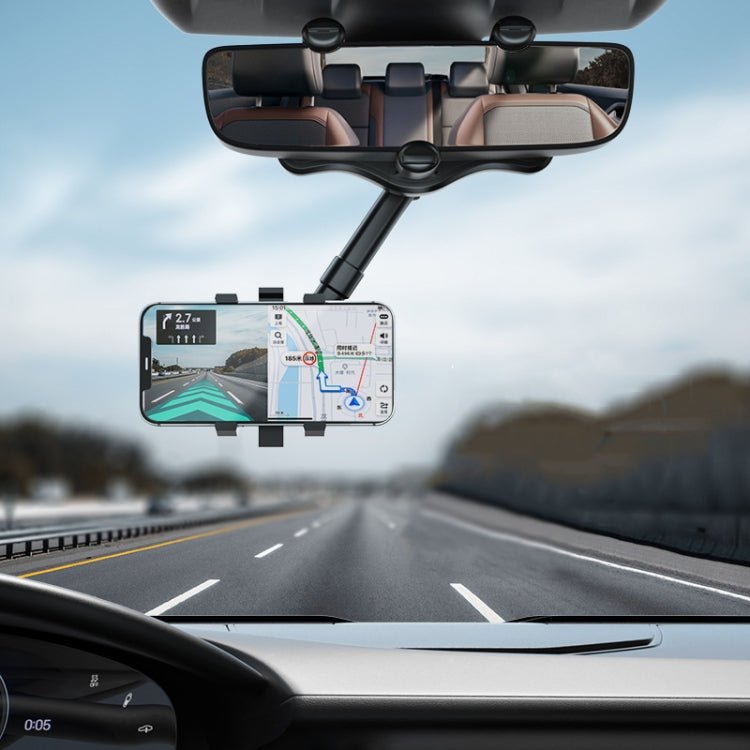 ZJ099 360 Degree Rotating Car Rearview Mirror Phone Holder, ZJ099 - ORIWHIZ