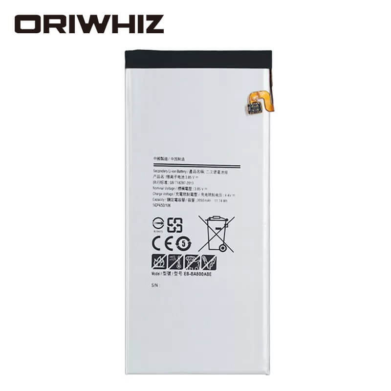 100 original ebba800abe battery for a8 a800 sma8000 a800f a800s a800yz 3050mah - ORIWHIZ