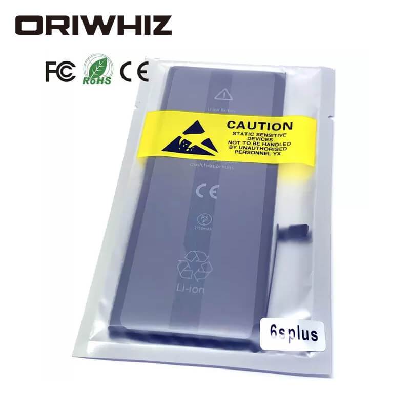 100% Original Full Capacity Zero Cycle Battery for ap 11 XR 4S 5G 5S 5C 6S 6plus 7 8 Plus XBatteries Replacement with Battery Sticker - ORIWHIZ