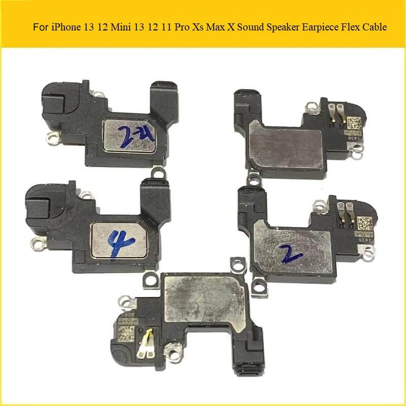 10Pcs Earpiece Soud Speaker Flex Cable for iPhone 13 iPhone13 Pro iPhone 13 Pro Max Ear Pieces Repair Earspeaker inner Parts - ORIWHIZ