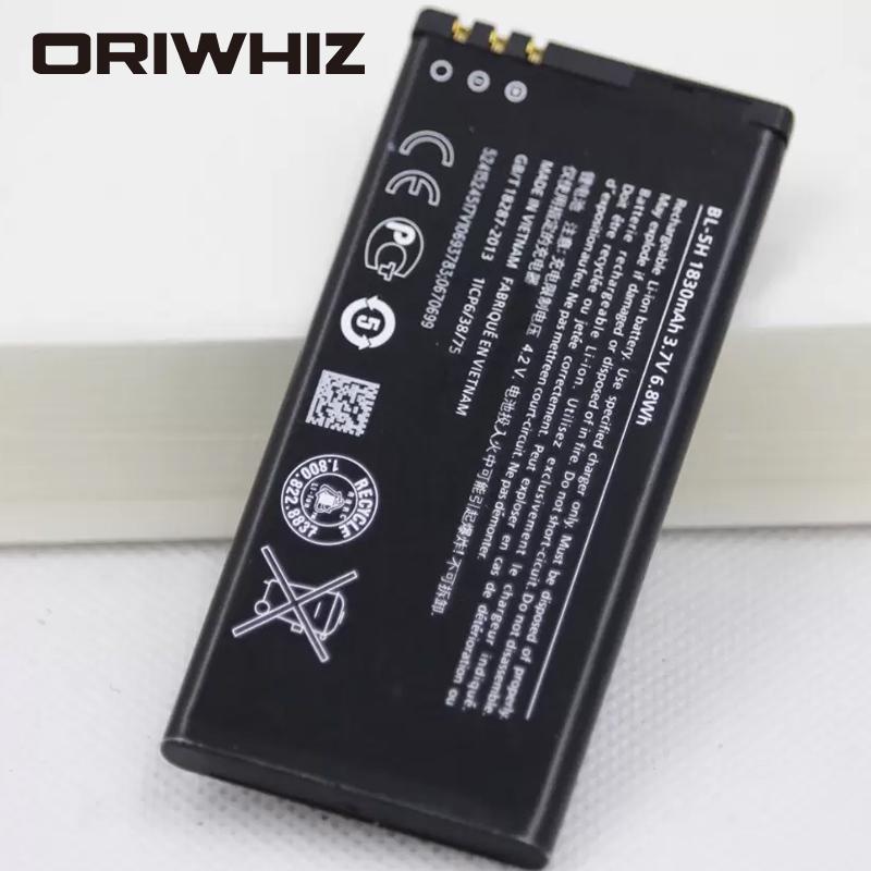 1830mAh BL-5H battery for Lumia 630 38635636 Lumia630 RM-977 RM-978 BL5H BL 5H mobile phone battery - ORIWHIZ