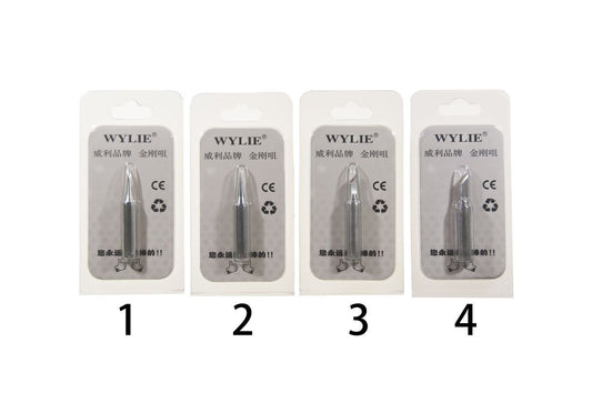 20PCS WYLIE Platinum Series Soldering Tips Platinum Style Easy-on-Tin Long Service Life Quickly Warming Up Upgraded Version - ORIWHIZ