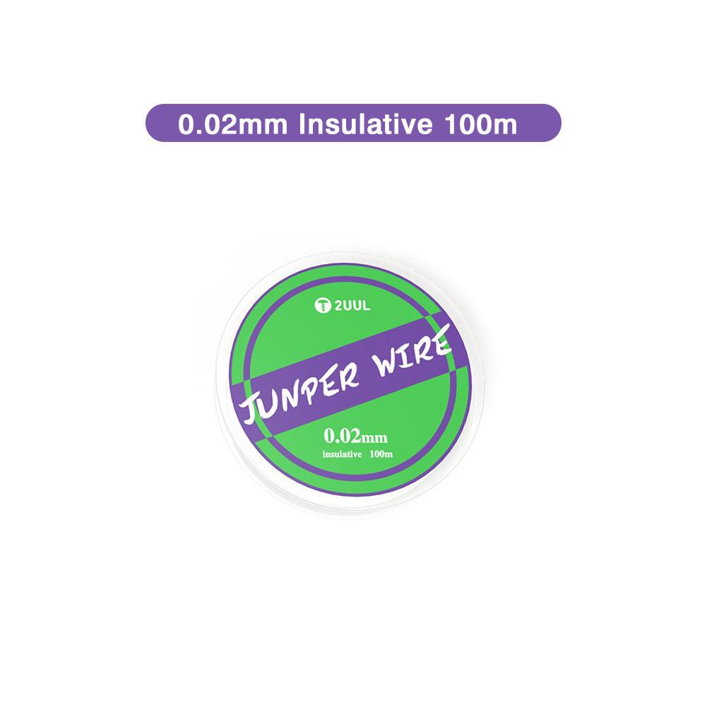 2UUL 100m Jumper Wire Maintenance Flying Wire For Mobile Phone Computer PCB Welding Repair Tools - ORIWHIZ