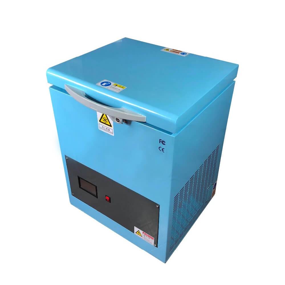 New TBK -180 degress LCD separator freezer machine for iphone for samsung edge lcd display middle frame separate frozen machine