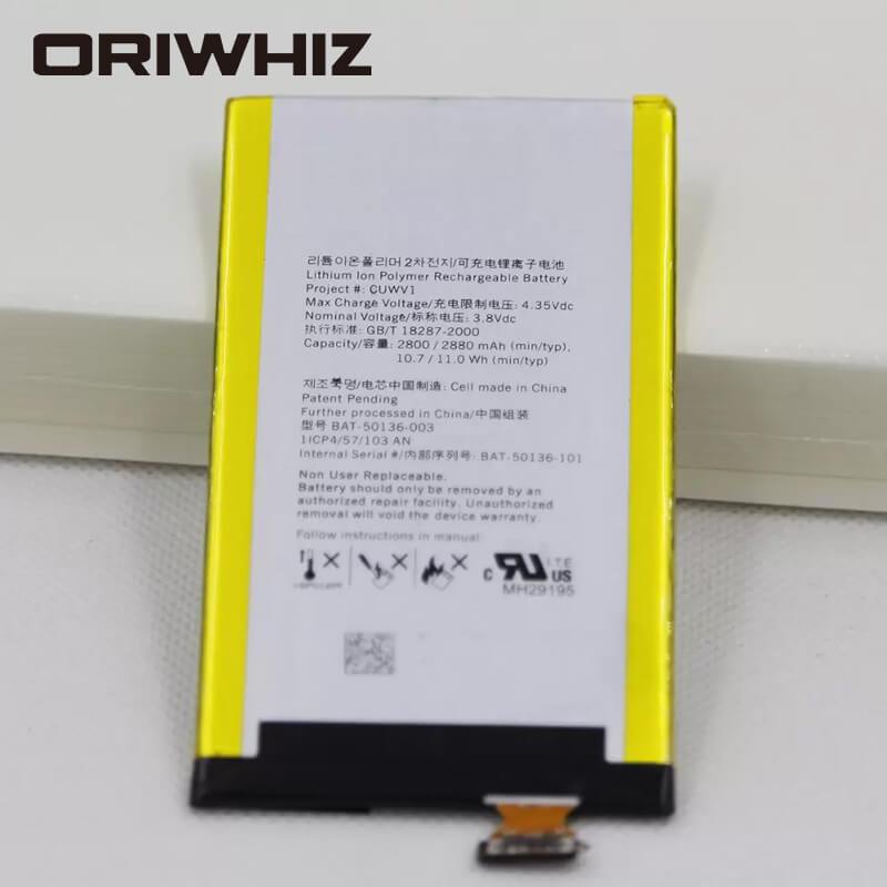 BAT-50136-003 Z30 2800mAh smartphone internal battery replacement - ORIWHIZ