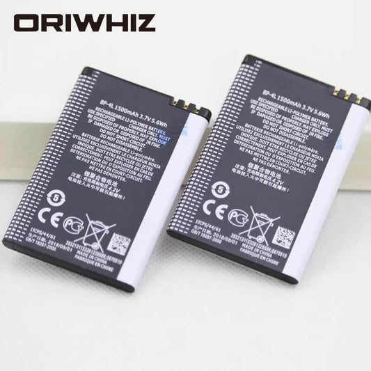 BP-4L battery mobile phone replacement E61i E63 E90 E95 E71 6650F N97 N810 E72 E52 BP 4L battery 1500mAh - ORIWHIZ